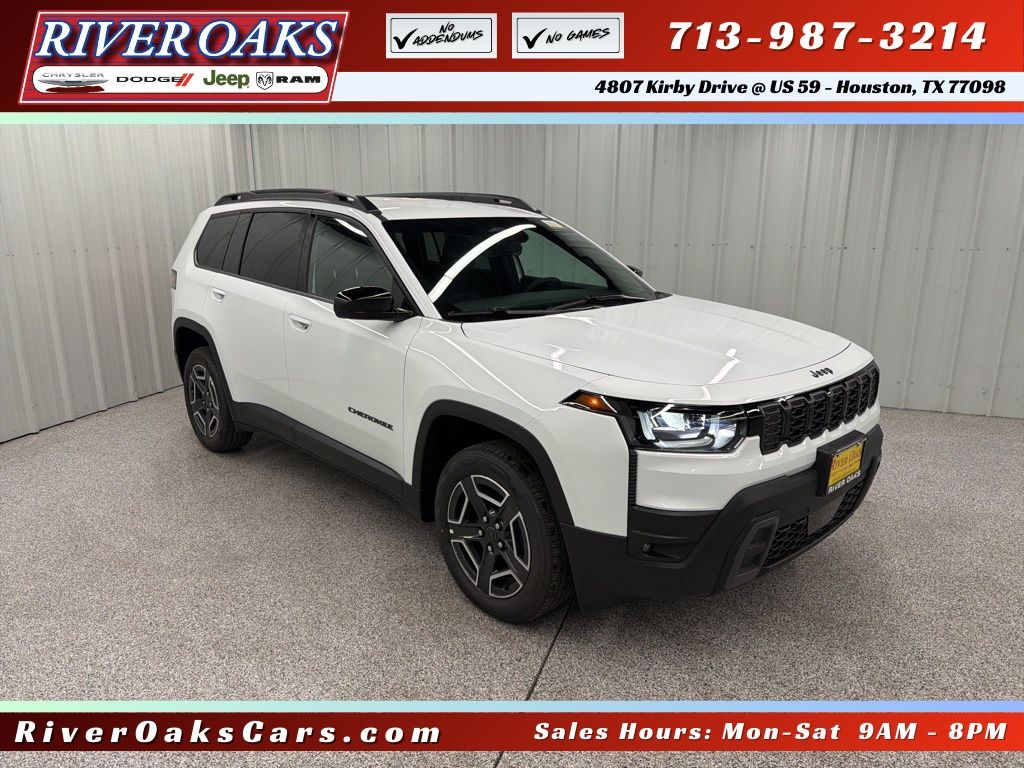 2026 Jeep Cherokee Laredo White at Martin Chrysler Dodge Jeep Ram