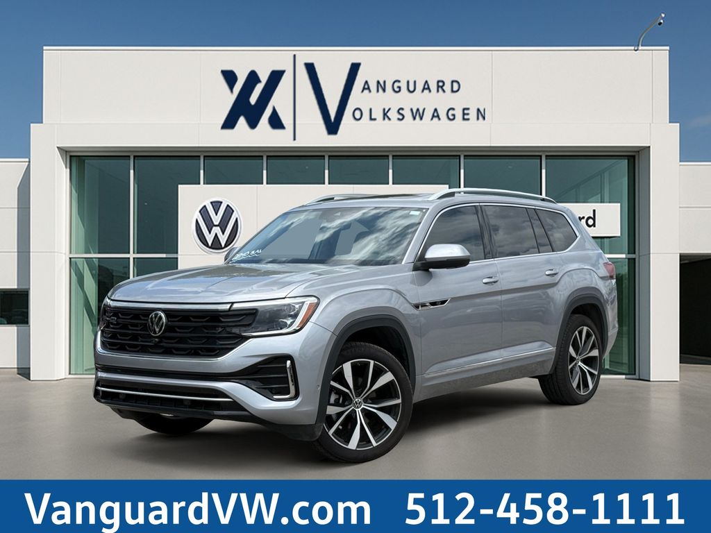 Silver Mist Metallic 2025 Volkswagen Atlas SEL Premium R-Line 4Motion SUV / Crossover All-Wheel Drive 8-Speed Automatic