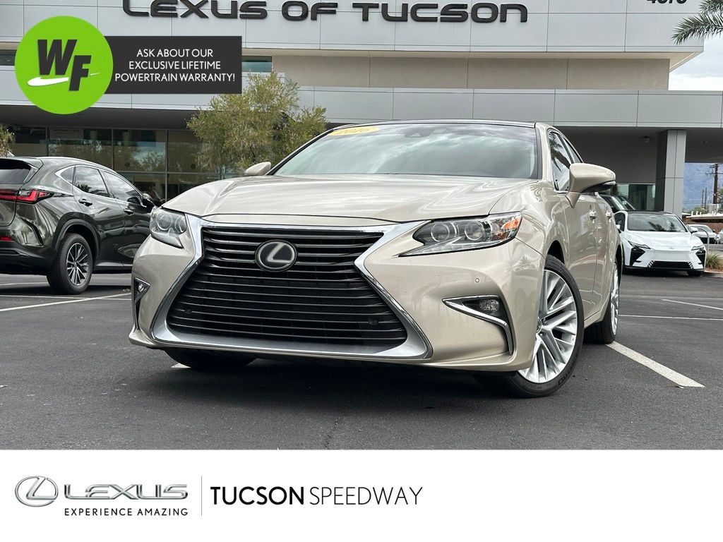 Cashmere Metallic 2016 Lexus ES Sedan Front-Wheel Drive 6-Speed Automatic