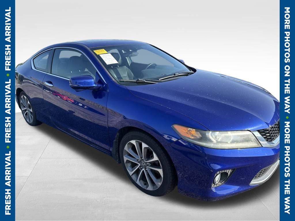Blue 2013 Honda Accord Coupe Coupe Front-Wheel Drive 6-Speed Automatic