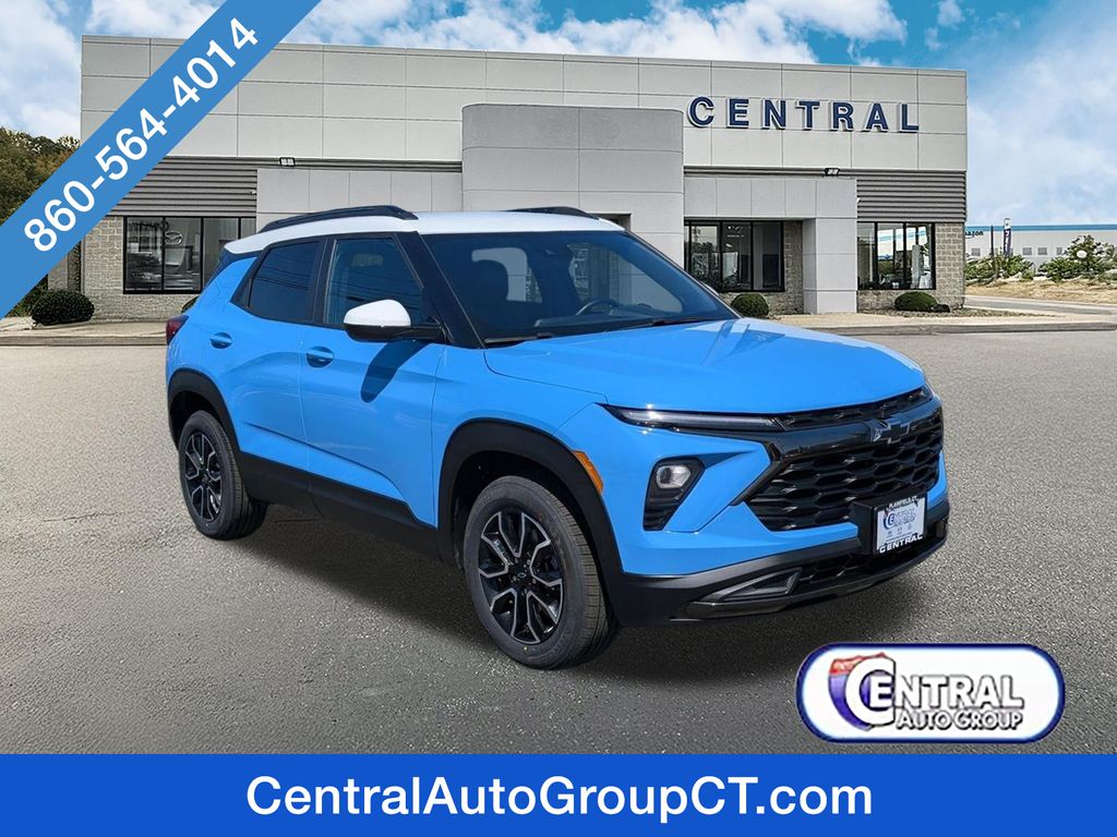 Fountain Blue 2024 Chevrolet Trailblazer ACTIV AWD SUV / Crossover Four-Wheel Drive 9-Speed Automatic