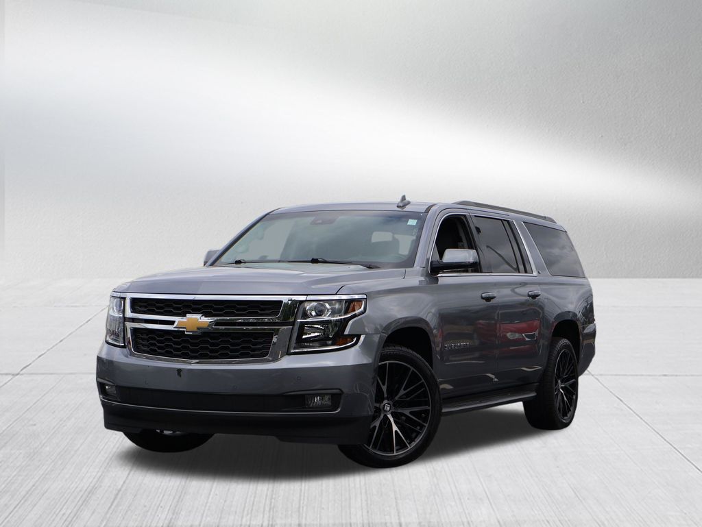 Gray (Satin Steel Metallic) 2018 Chevrolet Suburban 1500 LT 4WD SUV / Crossover Four-Wheel Drive 6-Speed Automatic Overdrive