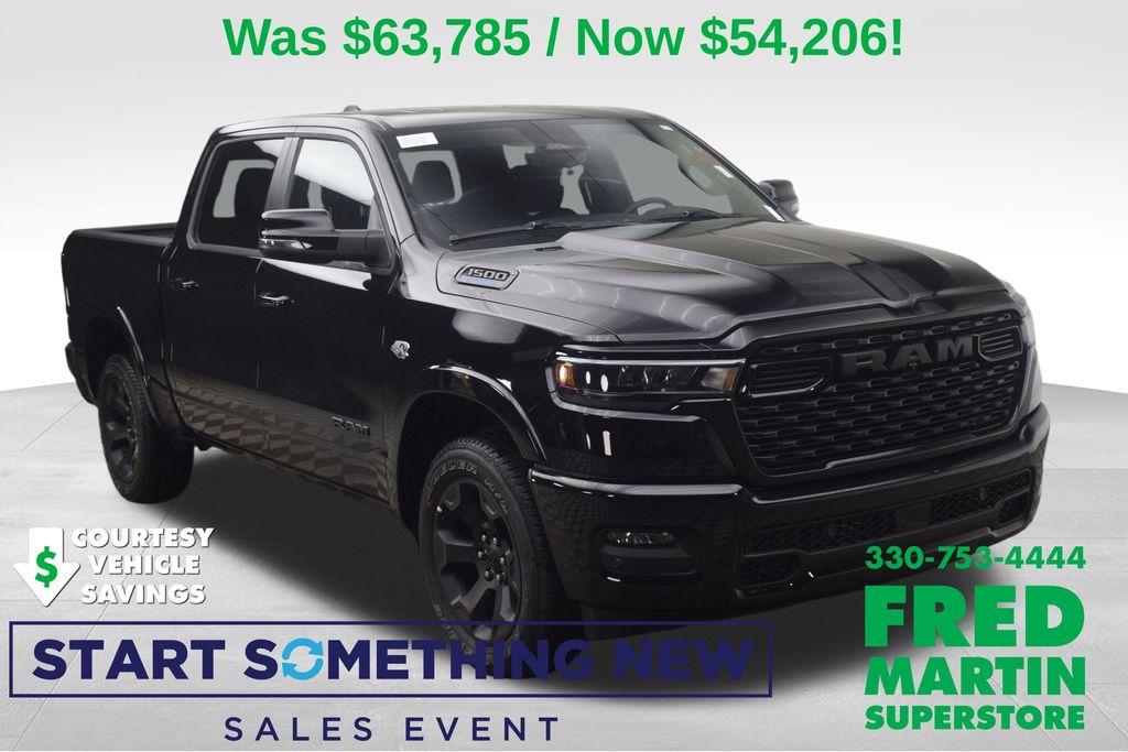 new 2026 Ram 1500 car, priced at $54,206