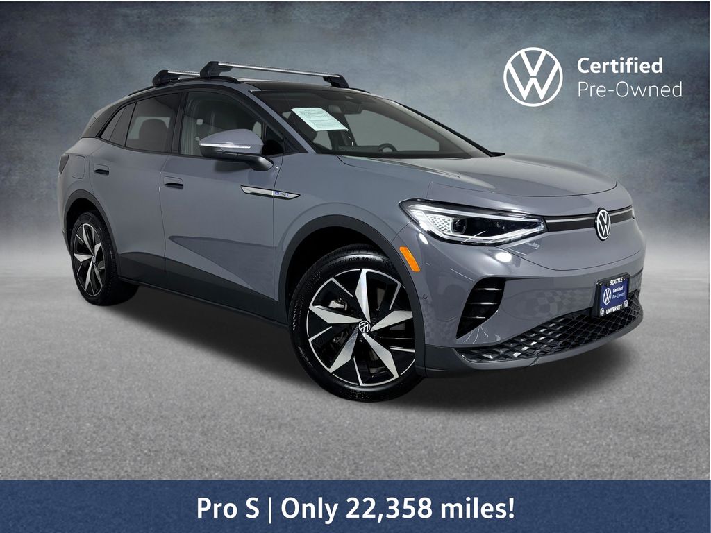 Pure Gray 2024 Volkswagen ID.4 SUV / Crossover All-Wheel Drive Automatic