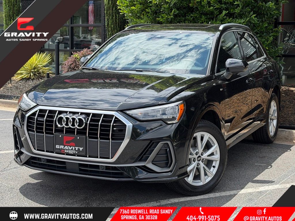 Black 2021 Audi Q3 SUV / Crossover All-Wheel Drive 8-Speed Automatic