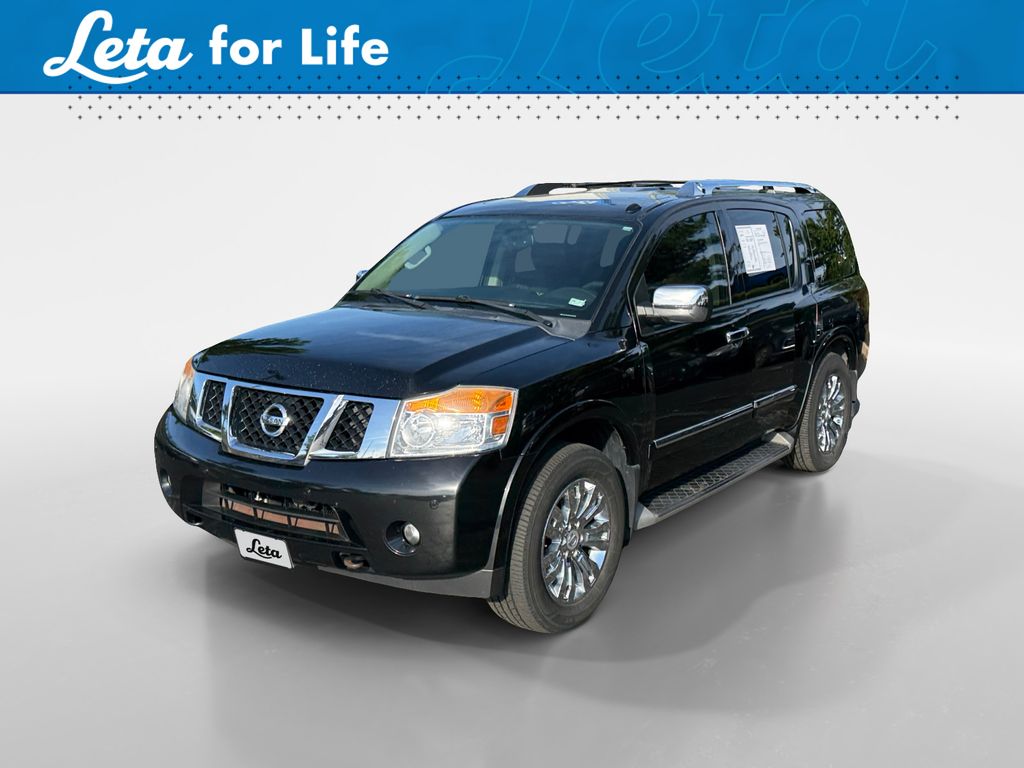 Gray (Magnetic Black) 2015 Nissan Armada Platinum 4WD SUV / Crossover Four-Wheel Drive 5-Speed Automatic Overdrive