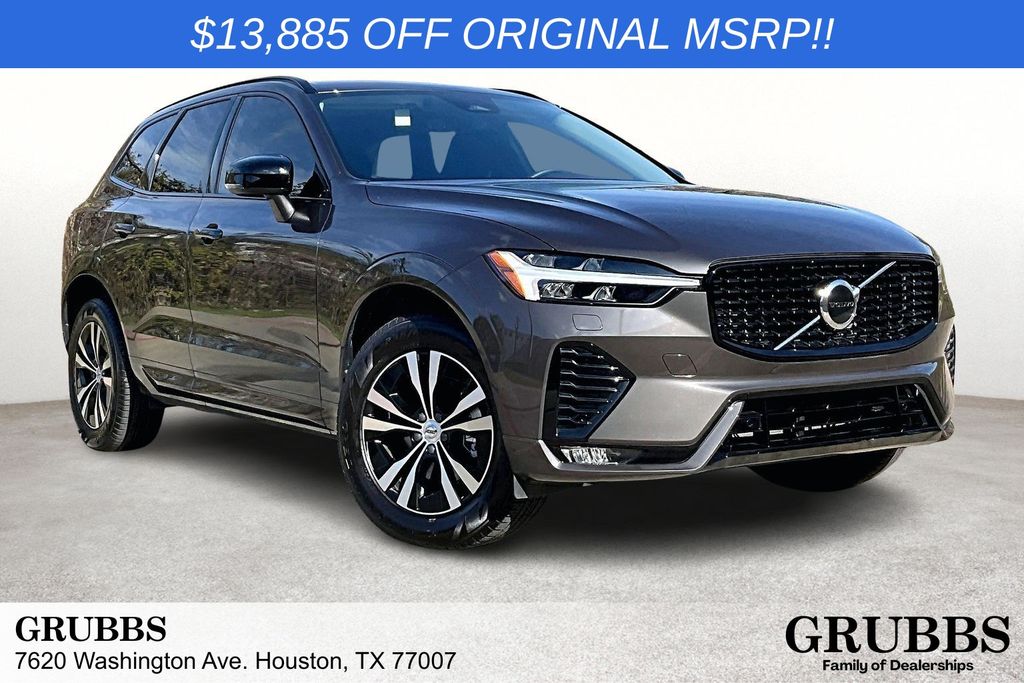 Platinum Gray Metallic 2025 Volvo XC60 B5 Core Dark Theme AWD SUV / Crossover All-Wheel Drive Automatic