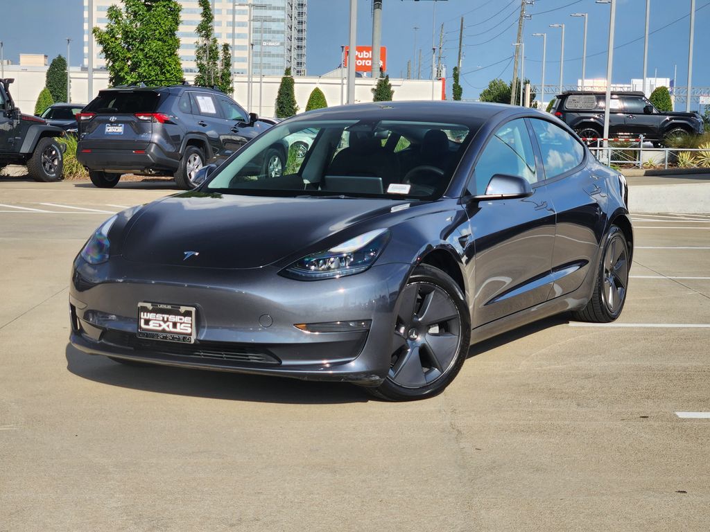 2023 Tesla Model 3 Base Gray at Big Star Chrysler Jeep Dodge Ram 