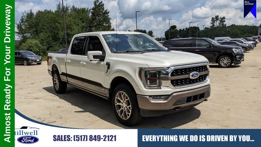Brown 2023 Ford F-150 Pickup Truck Four-Wheel Drive Automatic