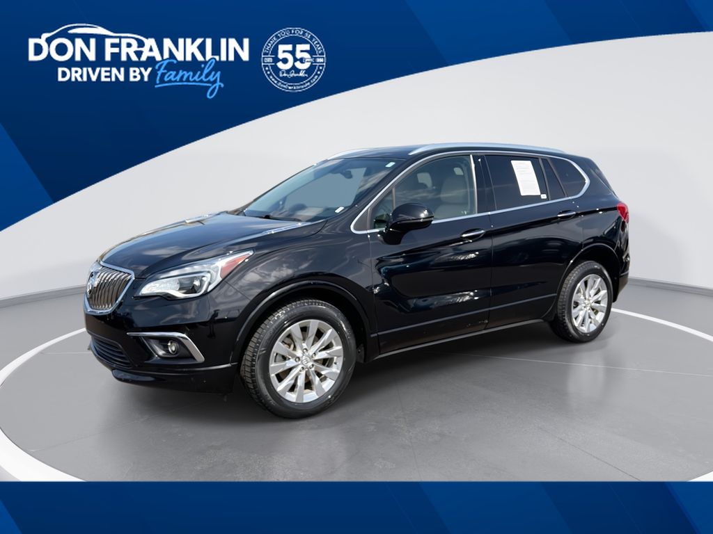 Black (Ebony Twilight Metallic) 2017 Buick Envision Essence FWD SUV / Crossover Front-Wheel Drive 6-Speed Automatic