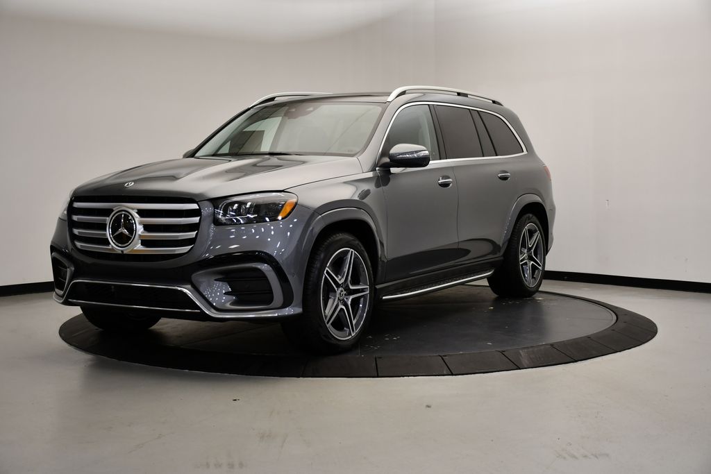 Gray (Selenite Grey Metallic) 2026 Mercedes-Benz GLS SUV / Crossover All-Wheel Drive 9-Speed Automatic