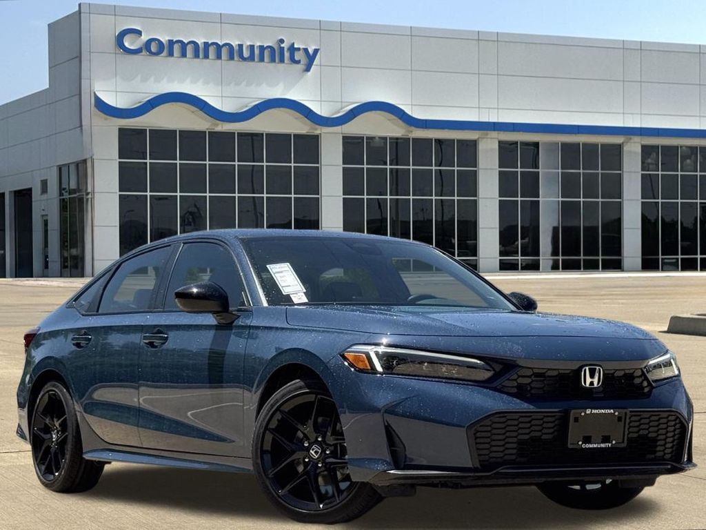 2026 Honda Civic Hybrid Sport Blue at Classic Elite Chevrolet Sugar Land