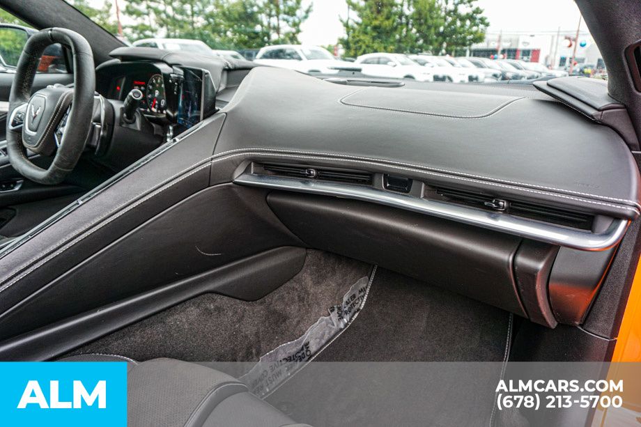 Used 2024 Orange Chevrolet Stingray image 23