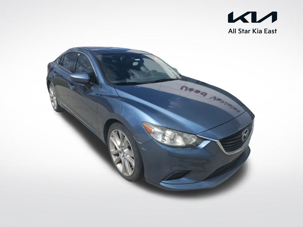 Blue Reflex Mica 2016 Mazda MAZDA6 Sedan Front-Wheel Drive 6-Speed Automatic