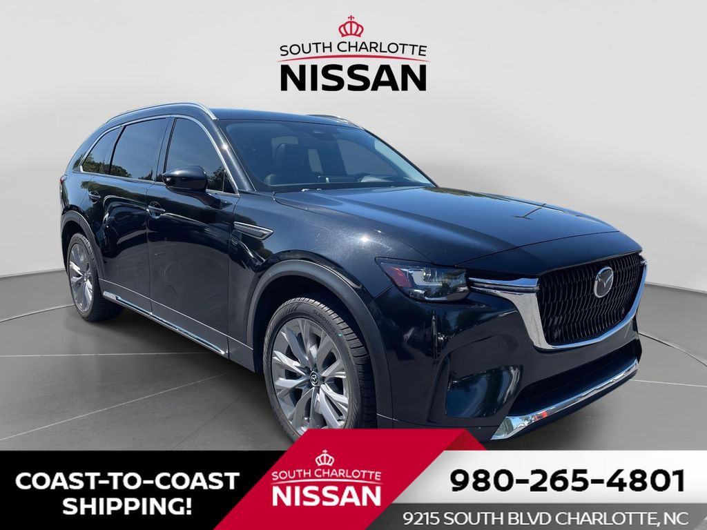 Jet Black 2024 Mazda CX-90 SUV / Crossover All-Wheel Drive 8-Speed Automatic