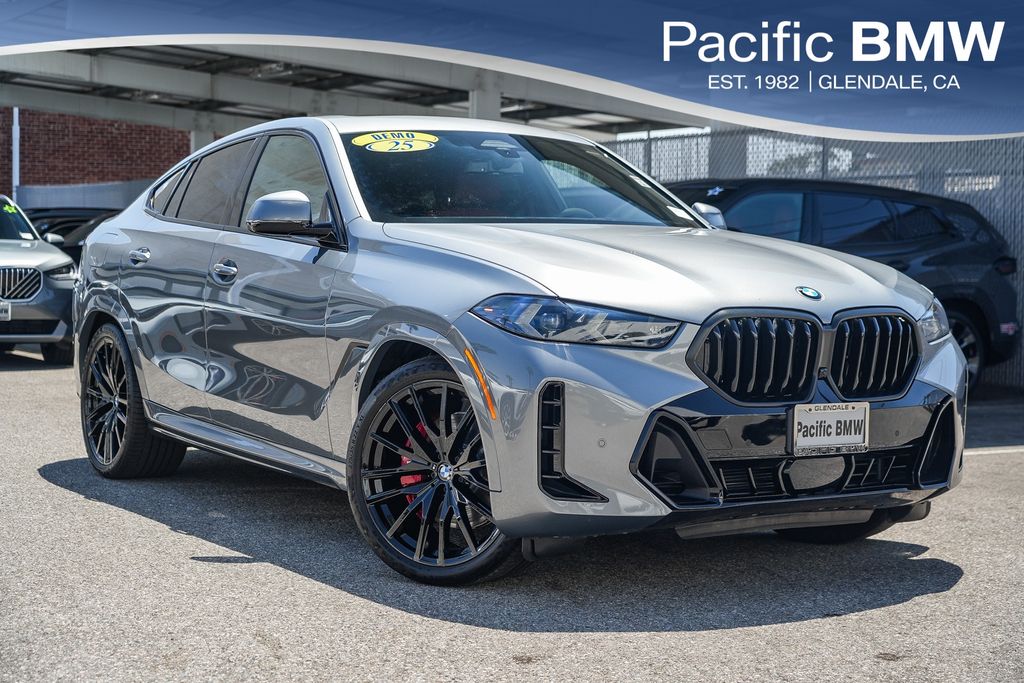 Gray (Skyscraper Grey Metallic) 2026 BMW X6 SUV / Crossover All-Wheel Drive 8-Speed Automatic