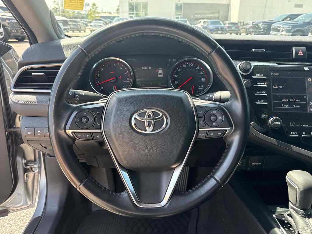 2019 Toyota Camry XSE Silver at Don McGill Toyota