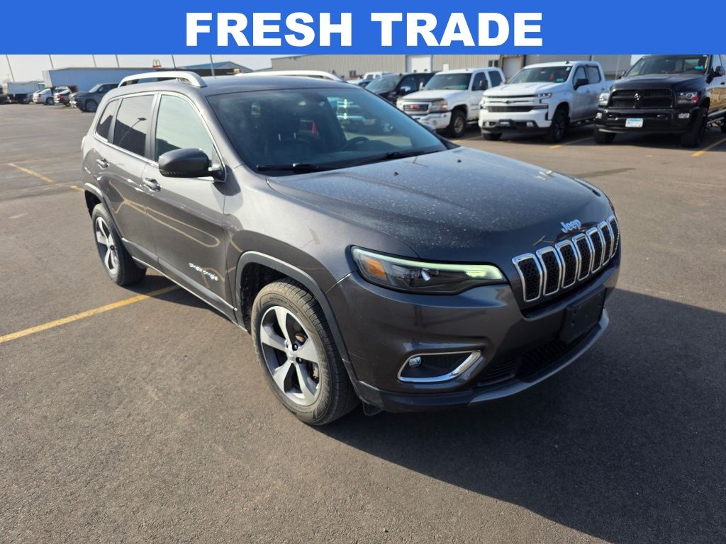 Gray (Granite Crystal Metallic Clearcoat) 2020 Jeep Cherokee Limited 4WD SUV / Crossover Four-Wheel Drive 9-Speed Automatic