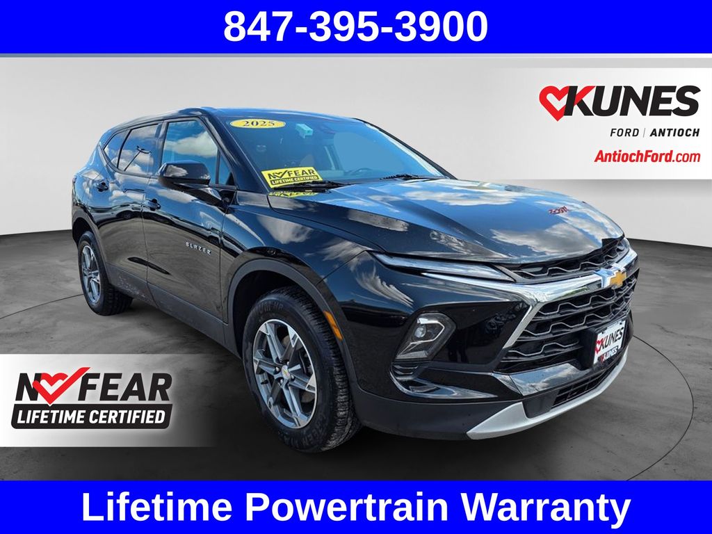 Black 2025 Chevrolet Blazer SUV / Crossover 9-Speed Automatic Overdrive