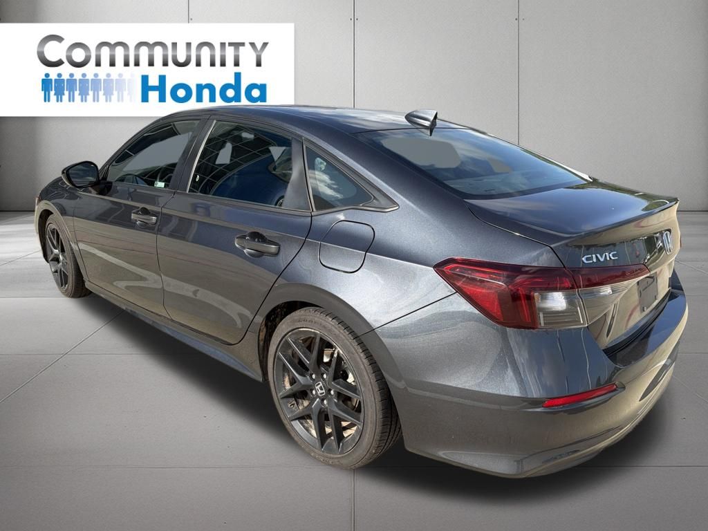 2025 Honda Civic Sport Black at Bravo Nissan