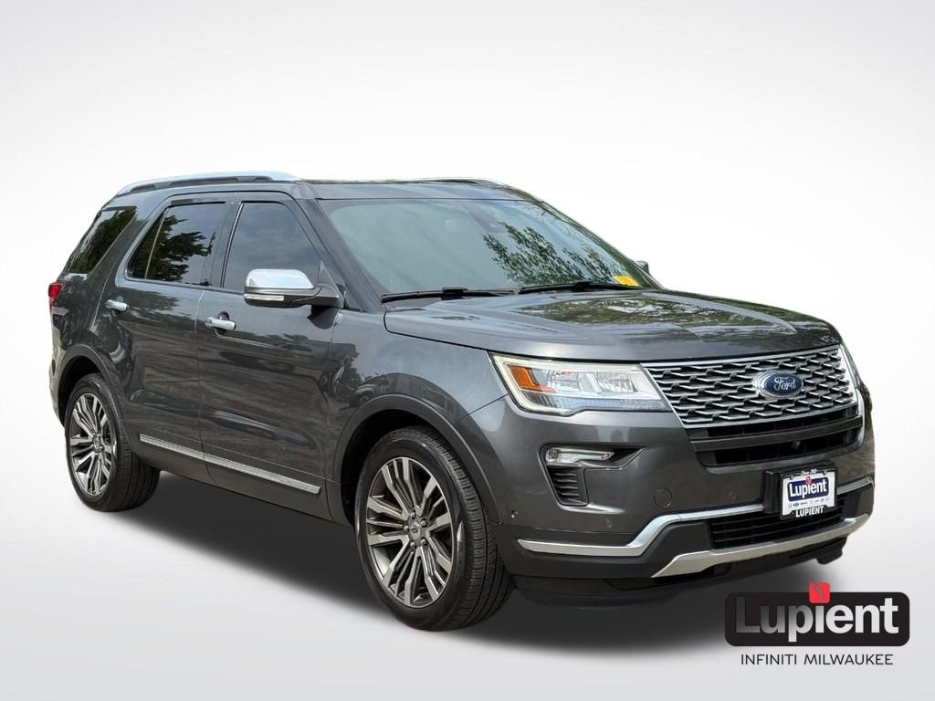 Gray (Magnetic) 2018 Ford Explorer SUV / Crossover All-Wheel Drive 6-Speed Automatic