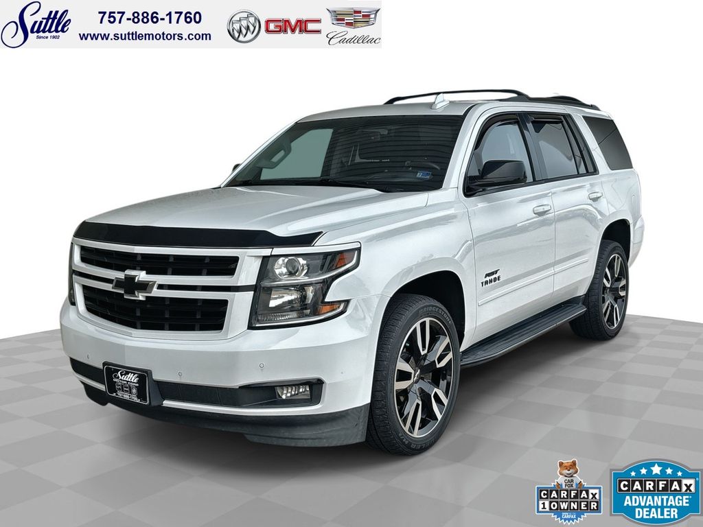 Summit White 2020 Chevrolet Tahoe SUV / Crossover Four-Wheel Drive 