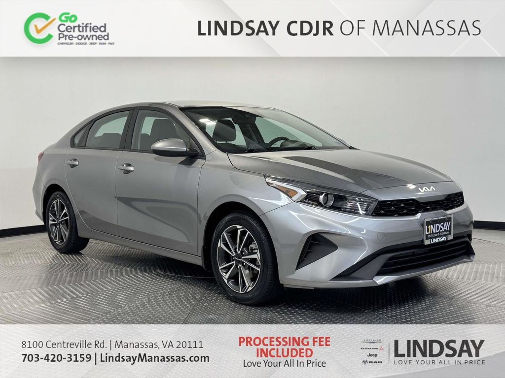 Steel Gray 2023 Kia Forte Sedan Front-Wheel Drive Continuously Variable Transmission