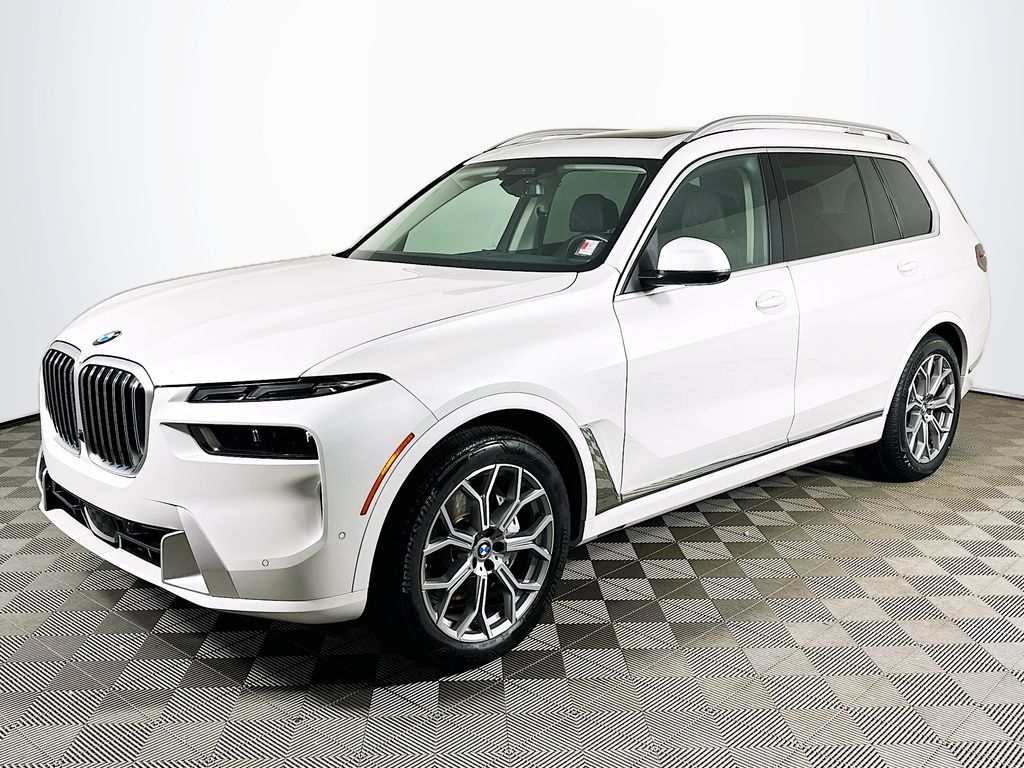 Mineral White Metallic 2024 BMW X7 xDrive40i AWD SUV / Crossover All-Wheel Drive 8-Speed Automatic