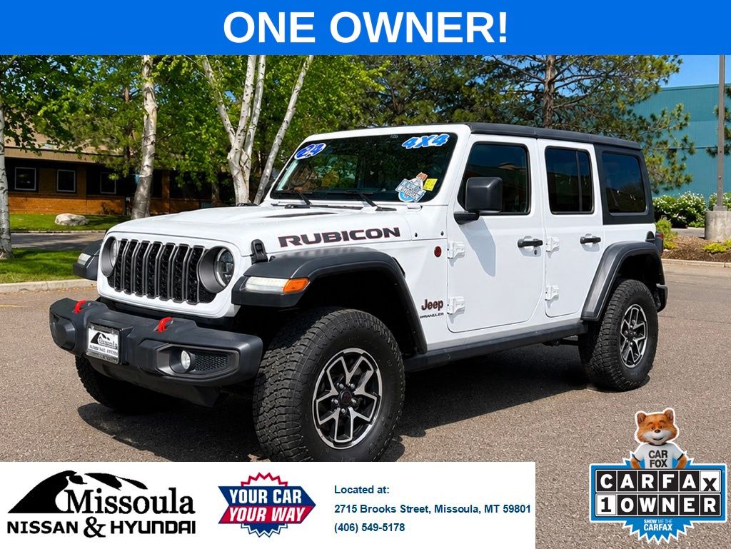  2024 Jeep Wrangler Rubicon 4-Door 4WD   