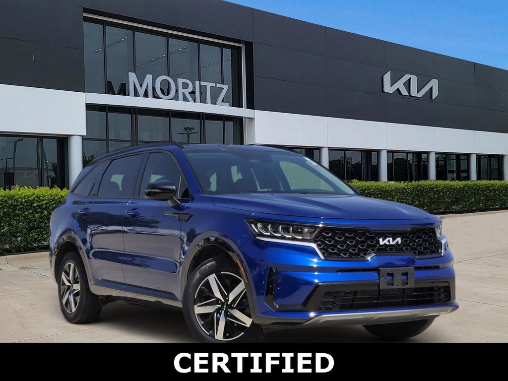 Sapphire Blue 2022 Kia Sorento S FWD SUV / Crossover Front-Wheel Drive 8-Speed Automatic