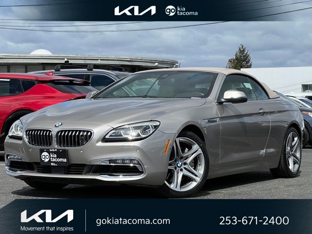 Silver Metallic 2016 BMW 6 Series 650i xDrive Convertible AWD Convertible All-Wheel Drive 8-Speed Automatic