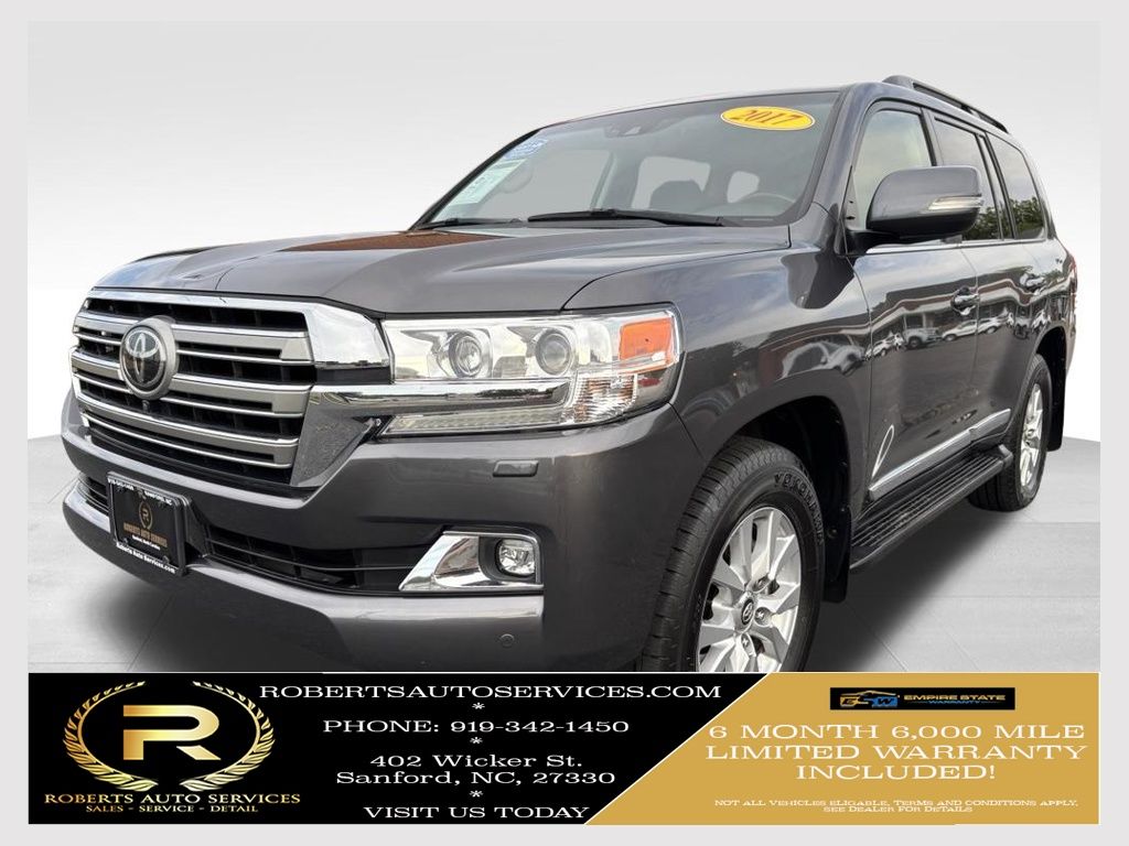 Magnetic Gray Metallic 2017 Toyota Land Cruiser SUV / Crossover All-Wheel Drive 8-Speed Automatic