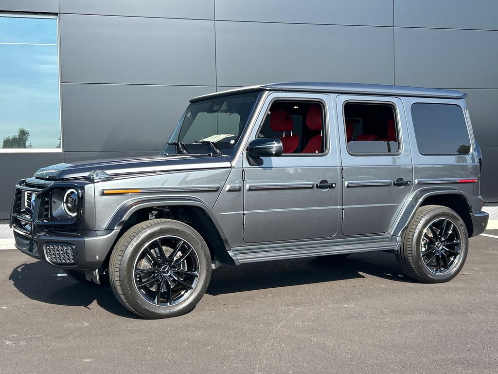 Gray (MANUFAKTUR Graphite Metallic) 2025 Mercedes-Benz G-Class SUV / Crossover All-Wheel Drive 9-Speed Automatic