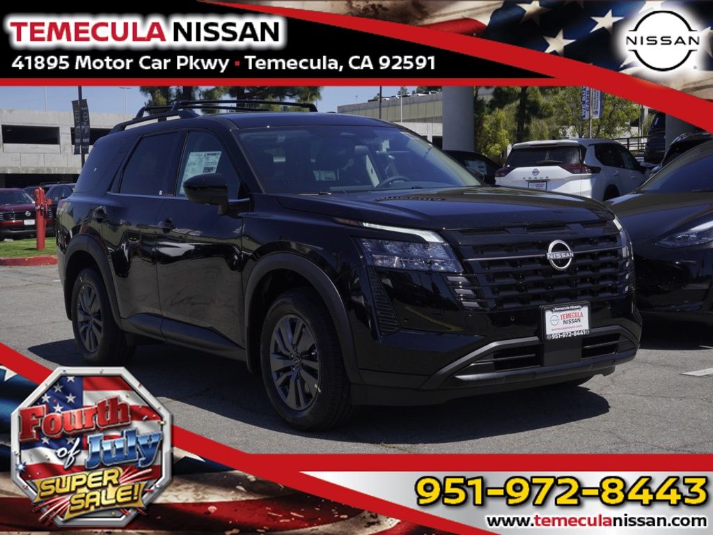 Super Black 2026 Nissan Pathfinder SUV / Crossover Front-Wheel Drive 9-Speed Automatic