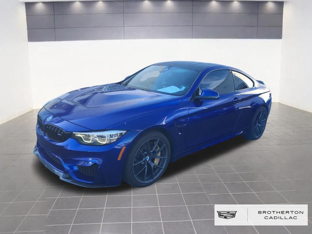 San Marino Blue Metallic 2019 BMW M4 CS Coupe RWD Coupe Rear-Wheel Drive 7-Speed Automatic