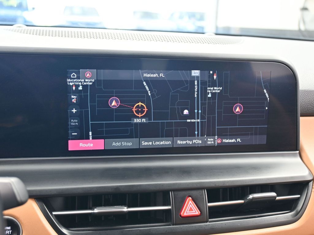 Used 2024 Dark Ocean Blue Kia EX image 18