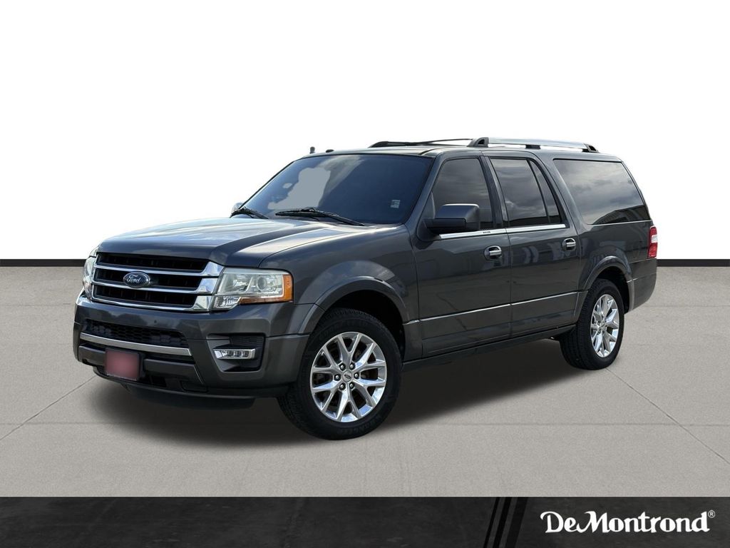 2017 Ford Expedition EL Limited Gray at Texan Dodge Chrysler Jeep Ram