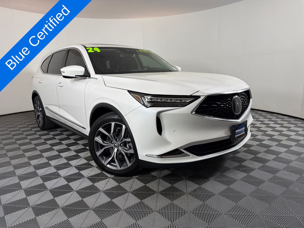 Platinum White Pearl 2024 Acura MDX SUV / Crossover All-Wheel Drive Automatic