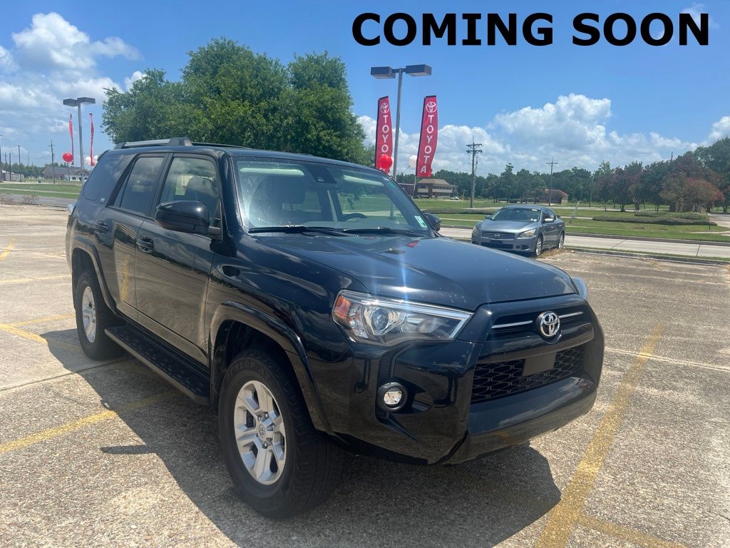 Midnight Black Metallic 2023 Toyota 4Runner SUV / Crossover Four-Wheel Drive 5-Speed Automatic