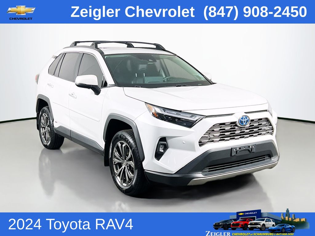 Pearl 2024 Toyota RAV4 Hybrid SUV / Crossover All-Wheel Drive Continuously Variable Transmission