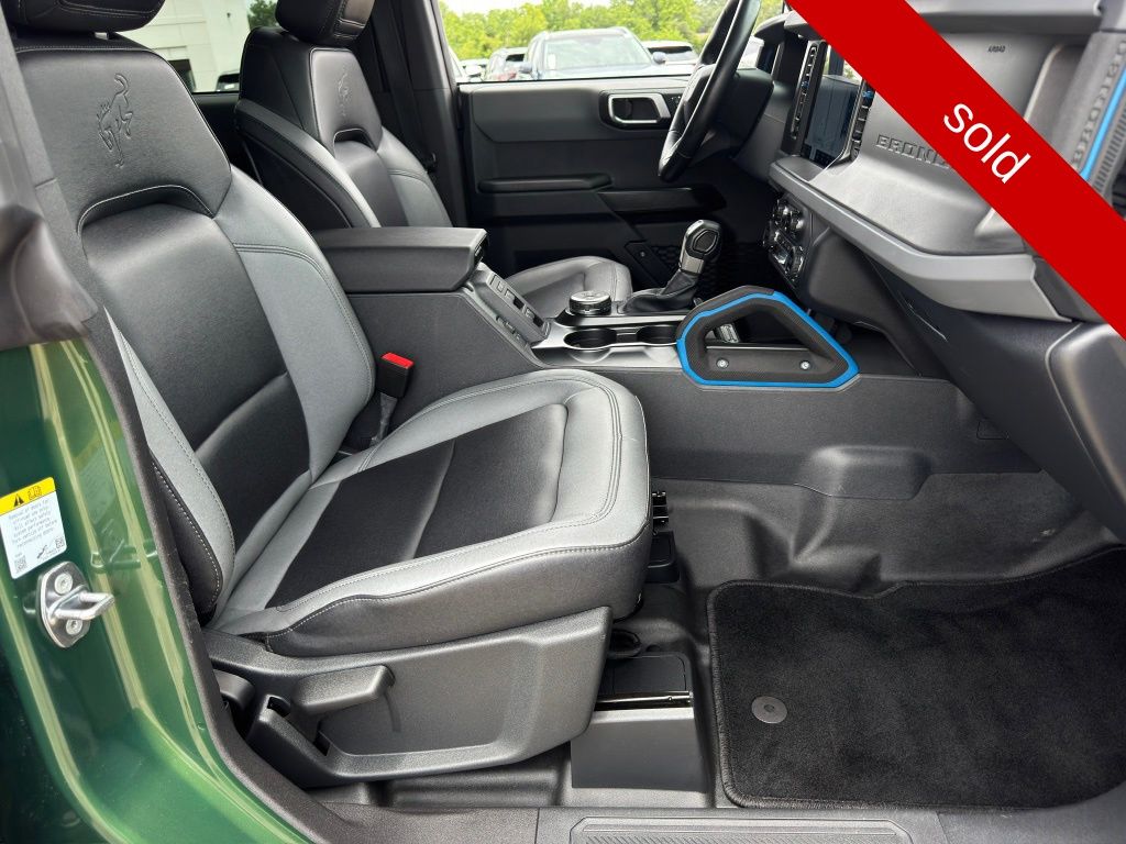 2024 Ford Bronco Black Diamond Green at Classic Chevrolet Galveston