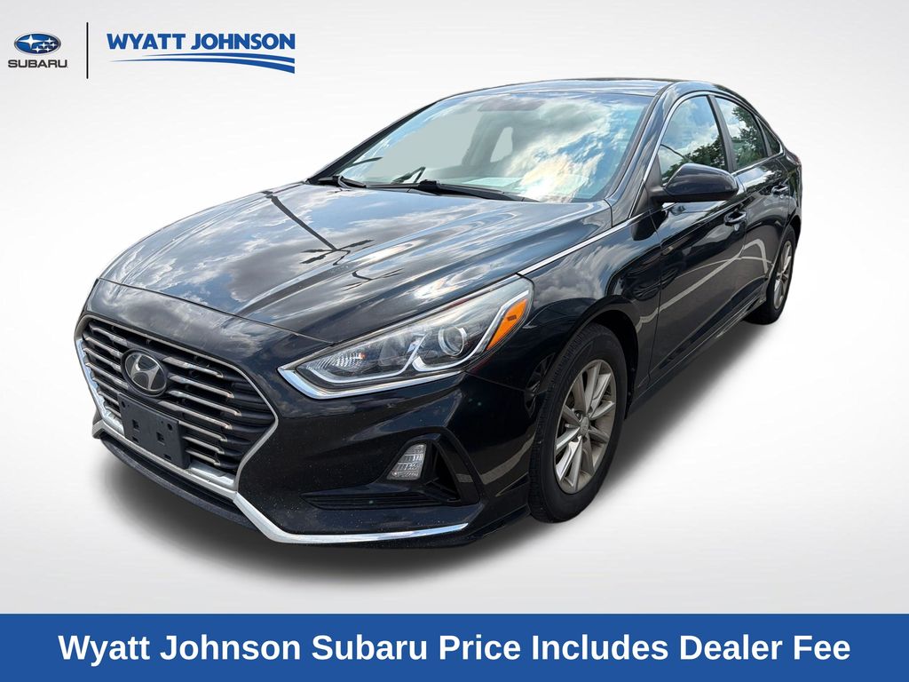 Phantom Black 2019 Hyundai Sonata Sedan Front-Wheel Drive 6-Speed Automatic