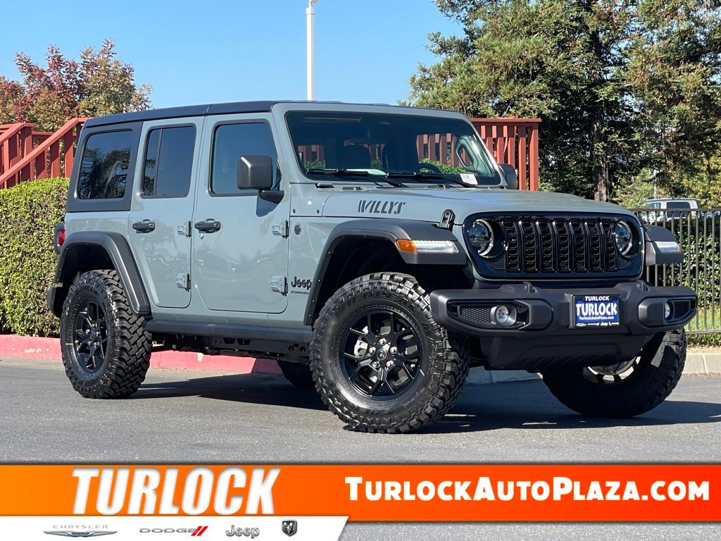 Anvil Clear Coat 2026 Jeep Wrangler SUV / Crossover Four-Wheel Drive 8-Speed Automatic
