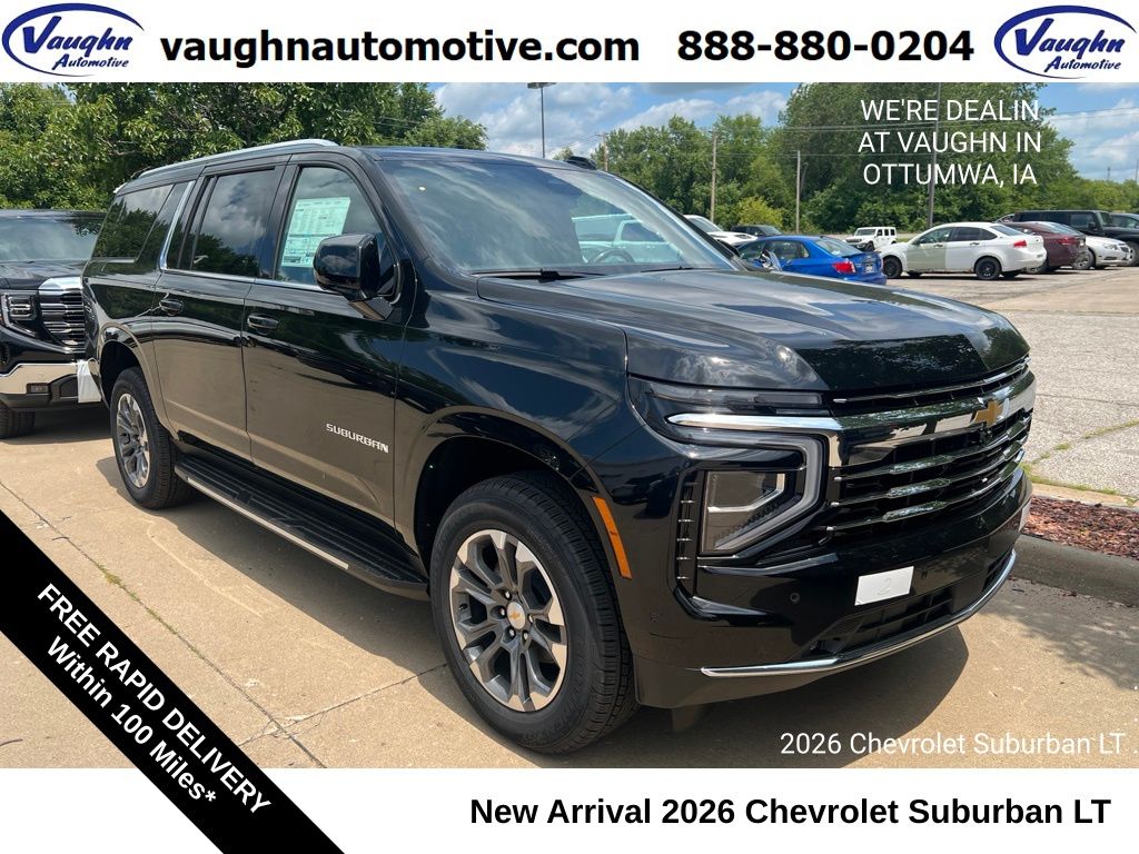 Black 2026 Chevrolet Suburban SUV / Crossover Four-Wheel Drive