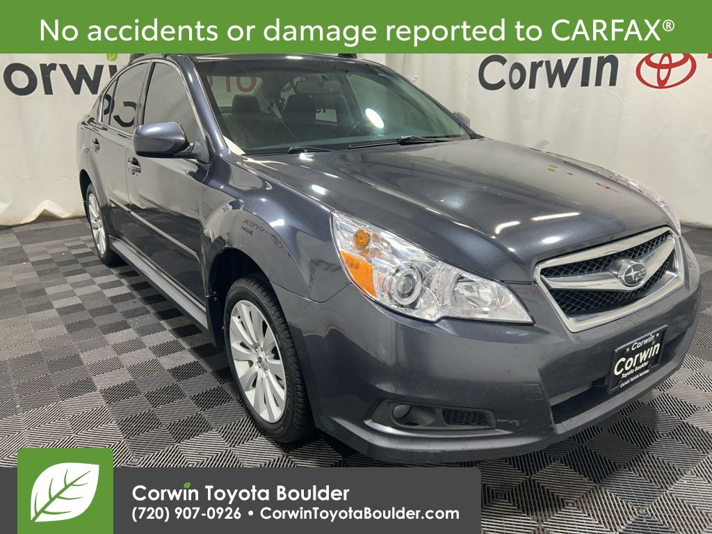 Graphite Gray Metallic 2012 Subaru Legacy 3.6R Limited AWD Sedan All-Wheel Drive 5-Speed Automatic