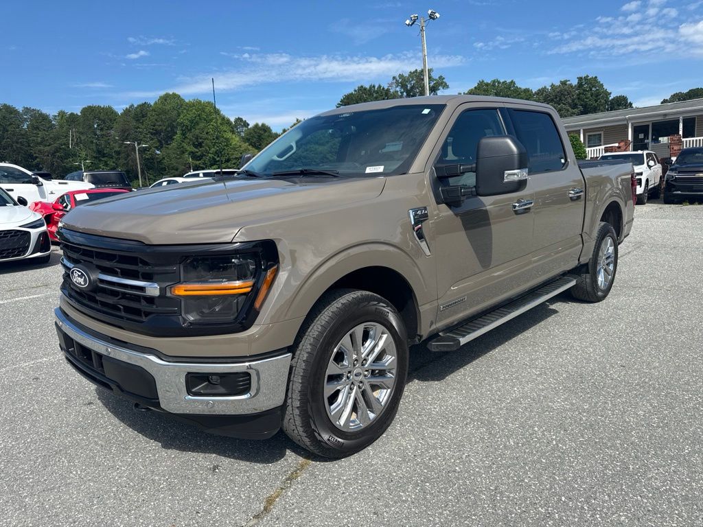Gray 2025 Ford F-150 Pickup Truck Four-Wheel Drive Automatic