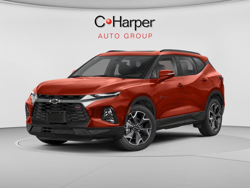 Cayenne Orange Metallic 2021 Chevrolet Blazer SUV / Crossover All-Wheel Drive 9-Speed Automatic