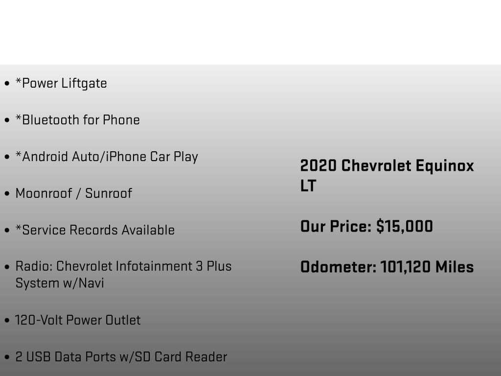 2020 Chevrolet Equinox LT Brown at Klick Lewis Buick Chevrolet