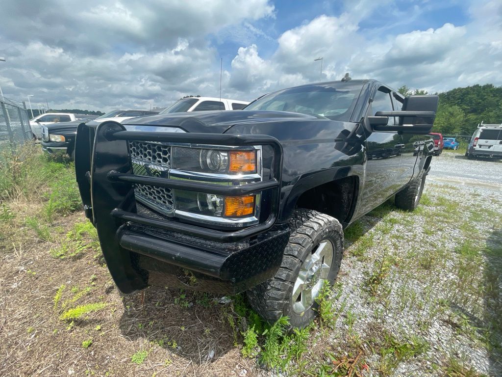 Black 2019 Chevrolet Silverado 2500HD Pickup Truck Four-Wheel Drive 6-Speed Automatic Overdrive