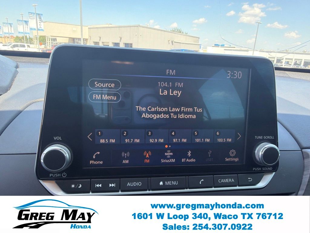 2023 Nissan Altima 2.5 SV Black at Greg May Honda